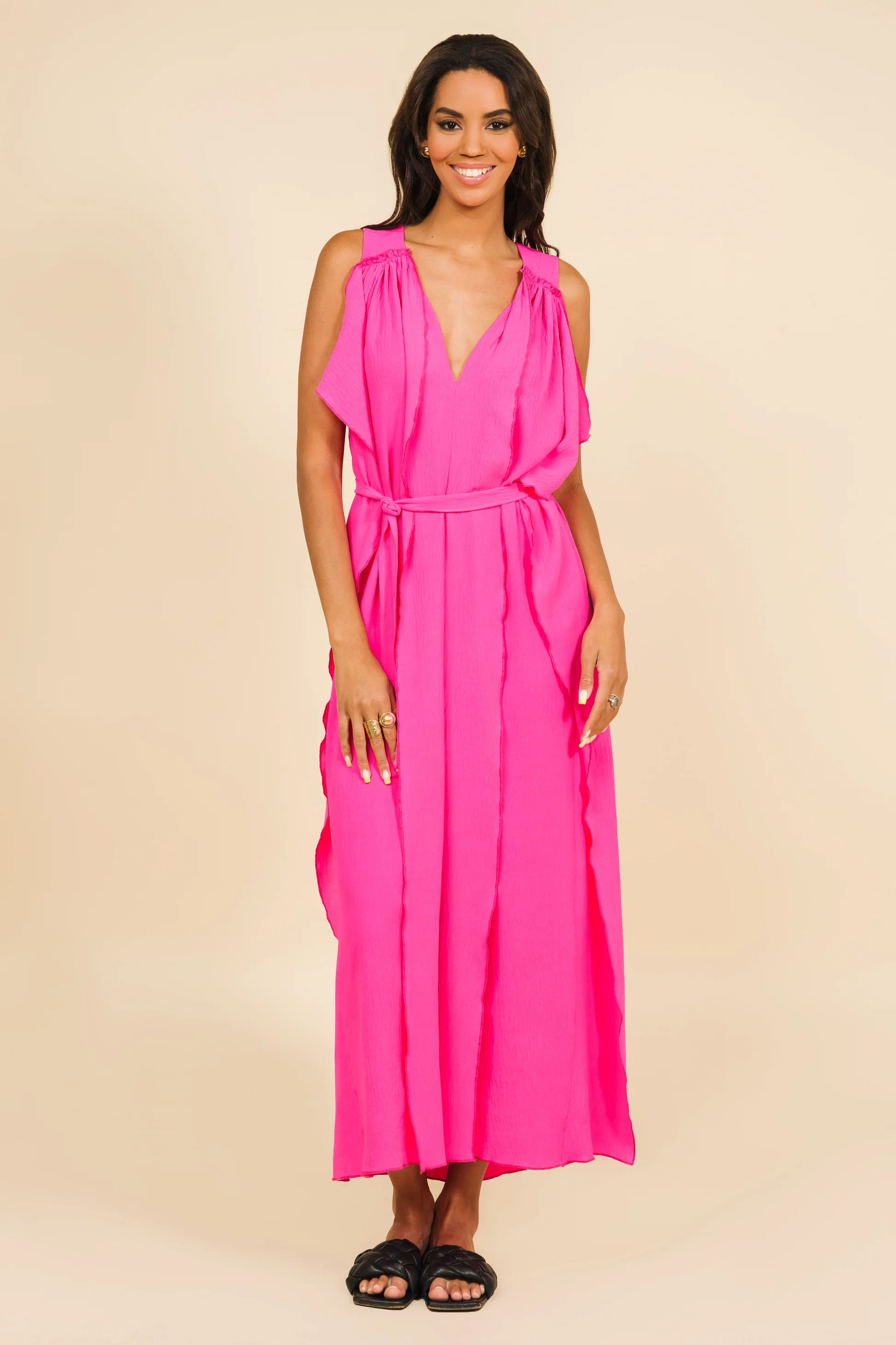AMNESIA Tigel ruha/pink