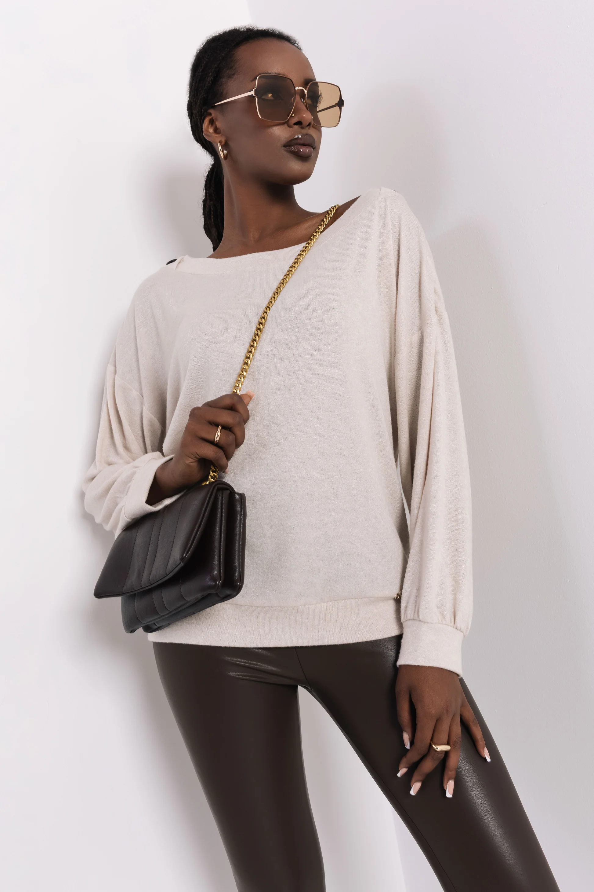 AMNESIA Dafne felső/bézs