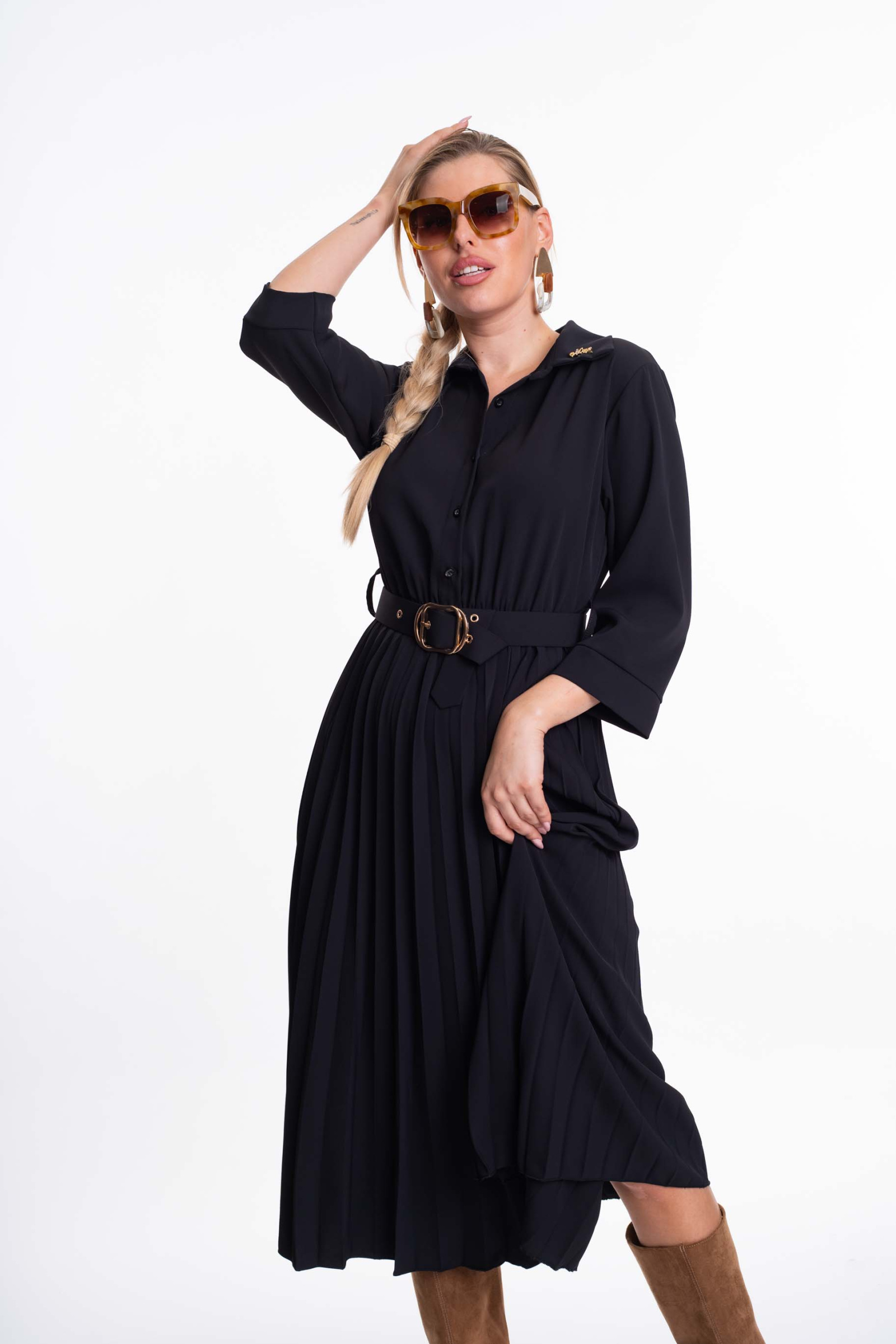 MAYO CHIX Emperor zsorzsett ruha/fekete