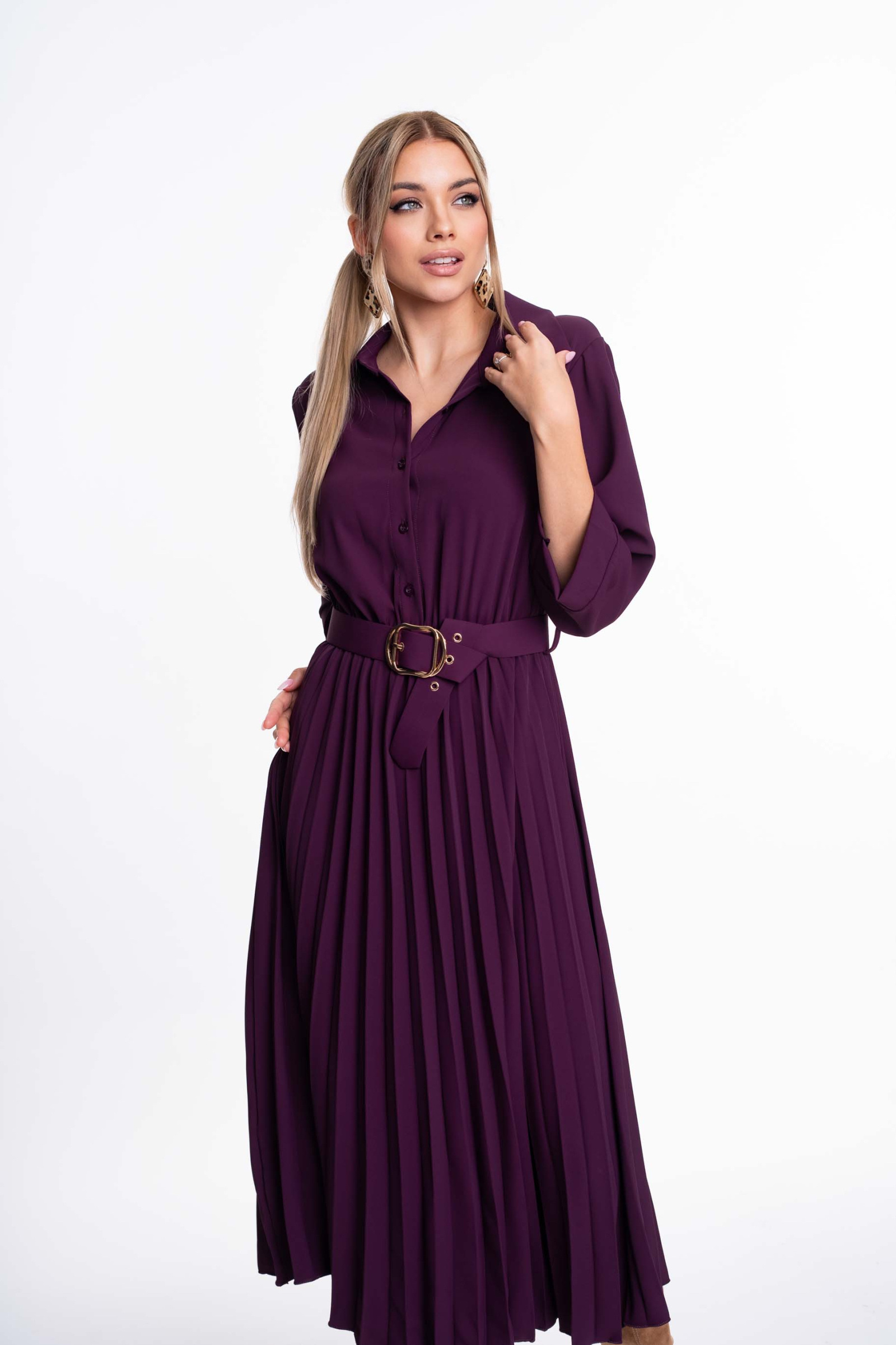 MAYO CHIX Emperor zsorzsett ruha/bíbor