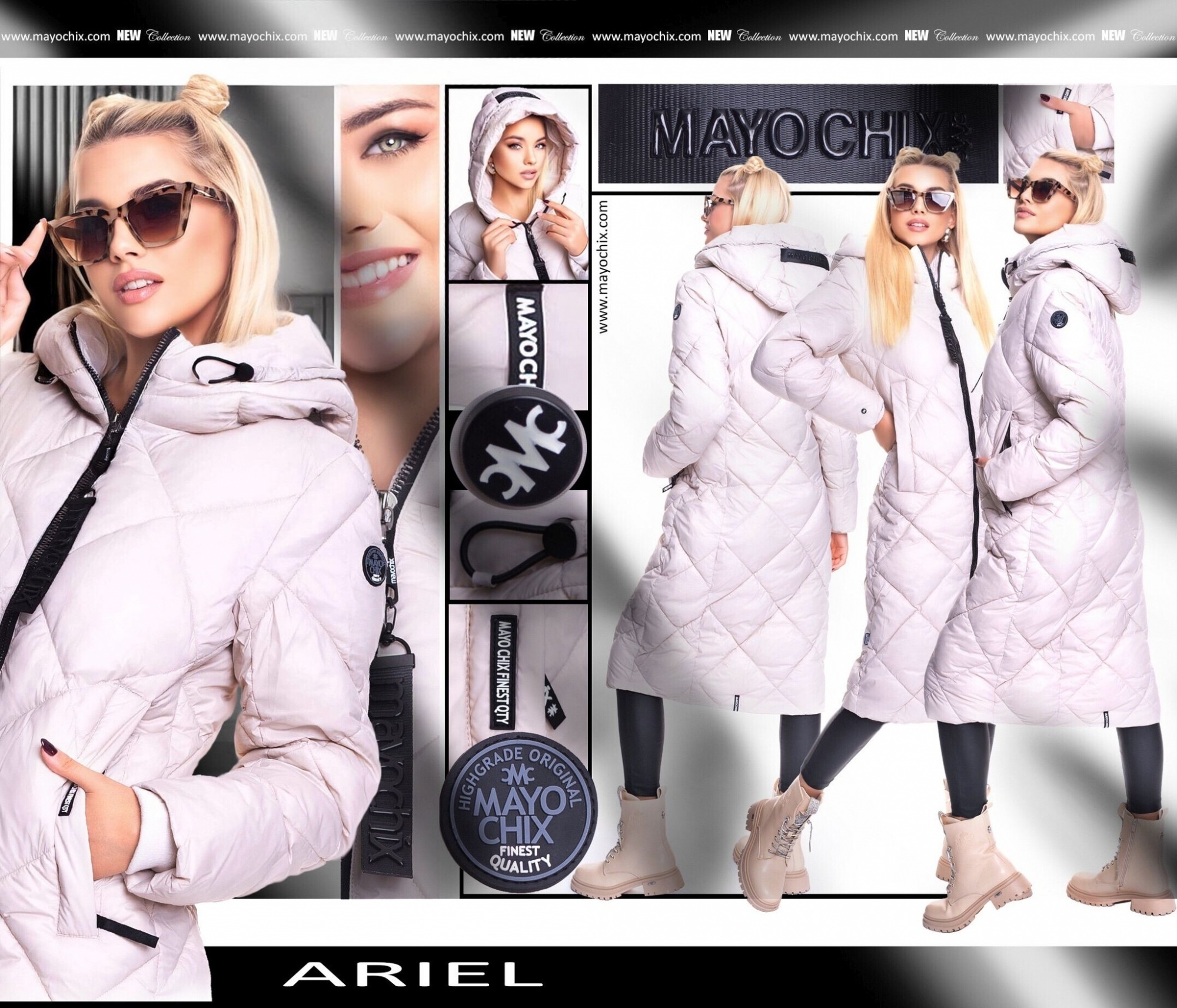 MAYO CHIX Ariel kabát/bézs