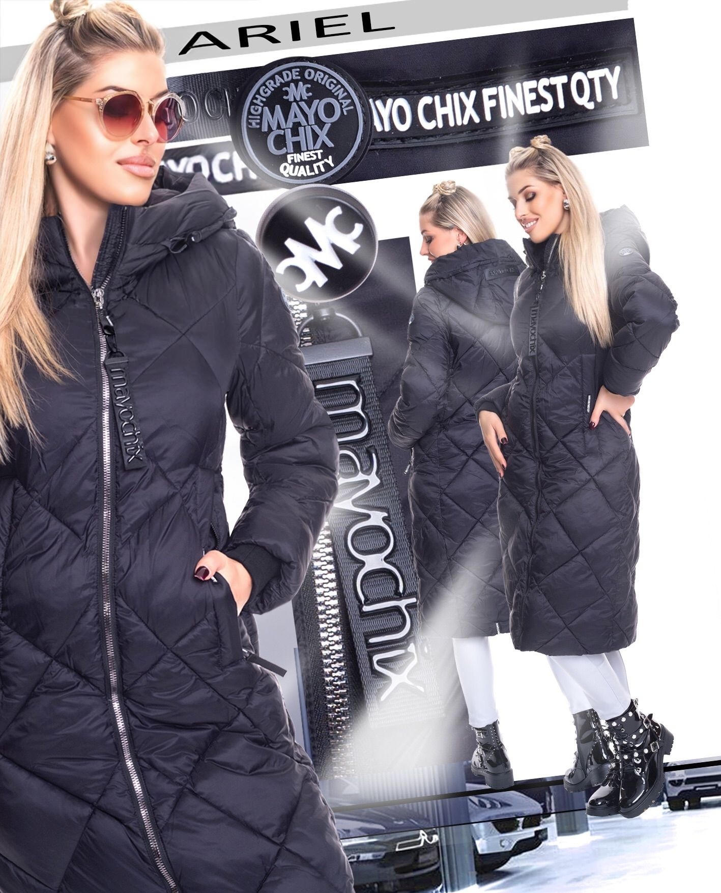 MAYO CHIX Ariel kabát/fekete