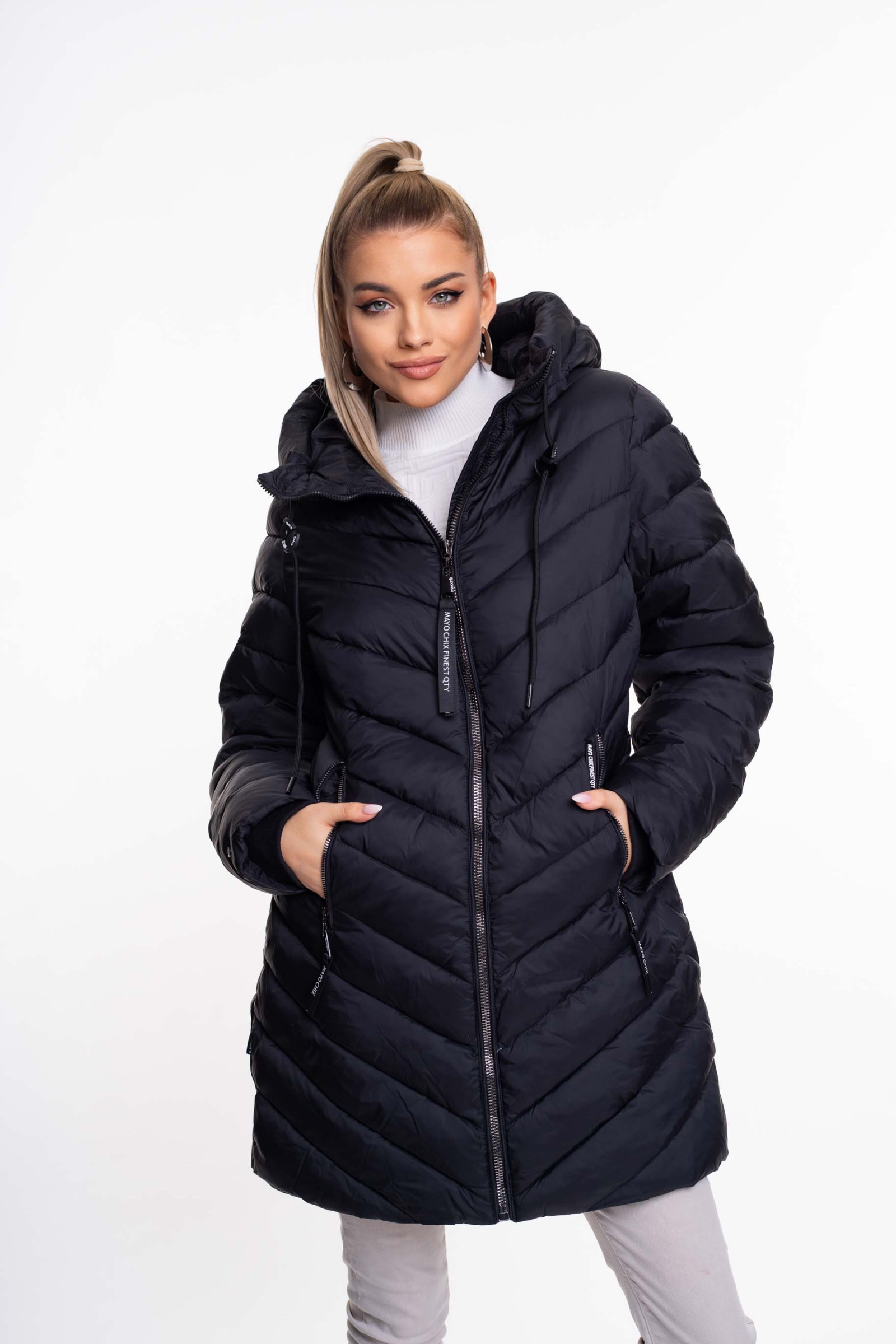 MAYO CHIX Mojave kabát/fekete