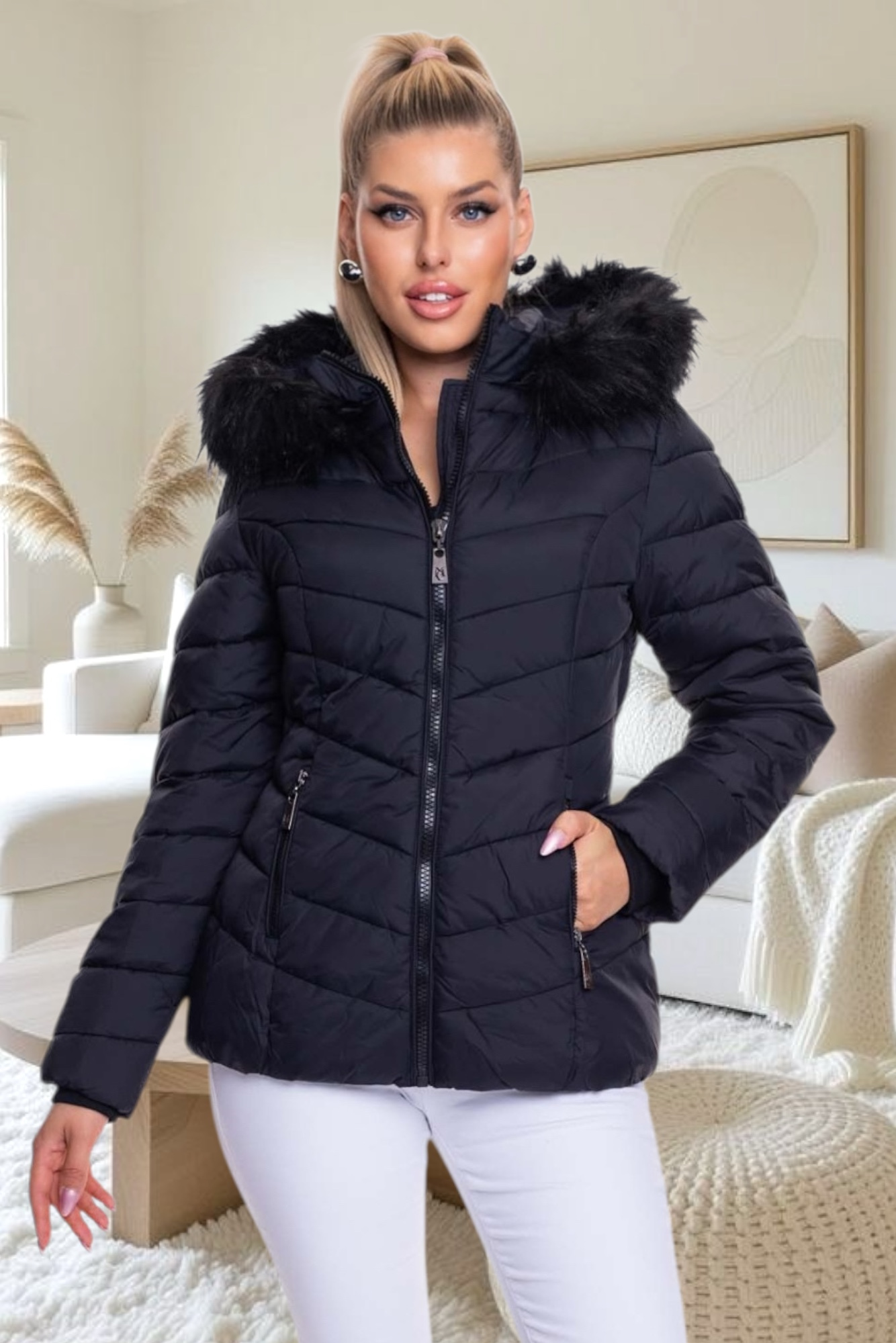 MAYO CHIX Jam kabát/fekete