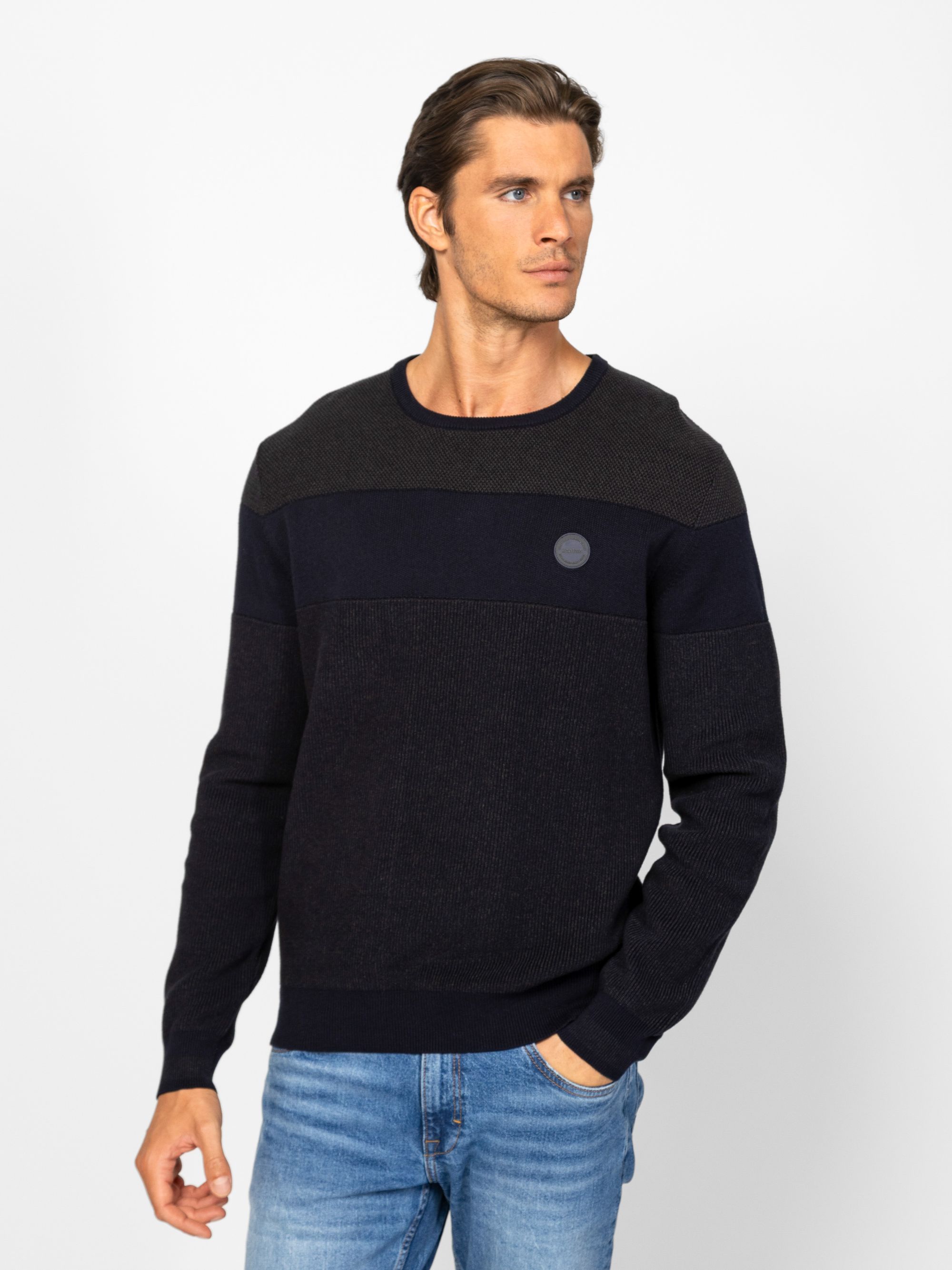 HEAVY TOOLS kötött pulóver/HORIZO