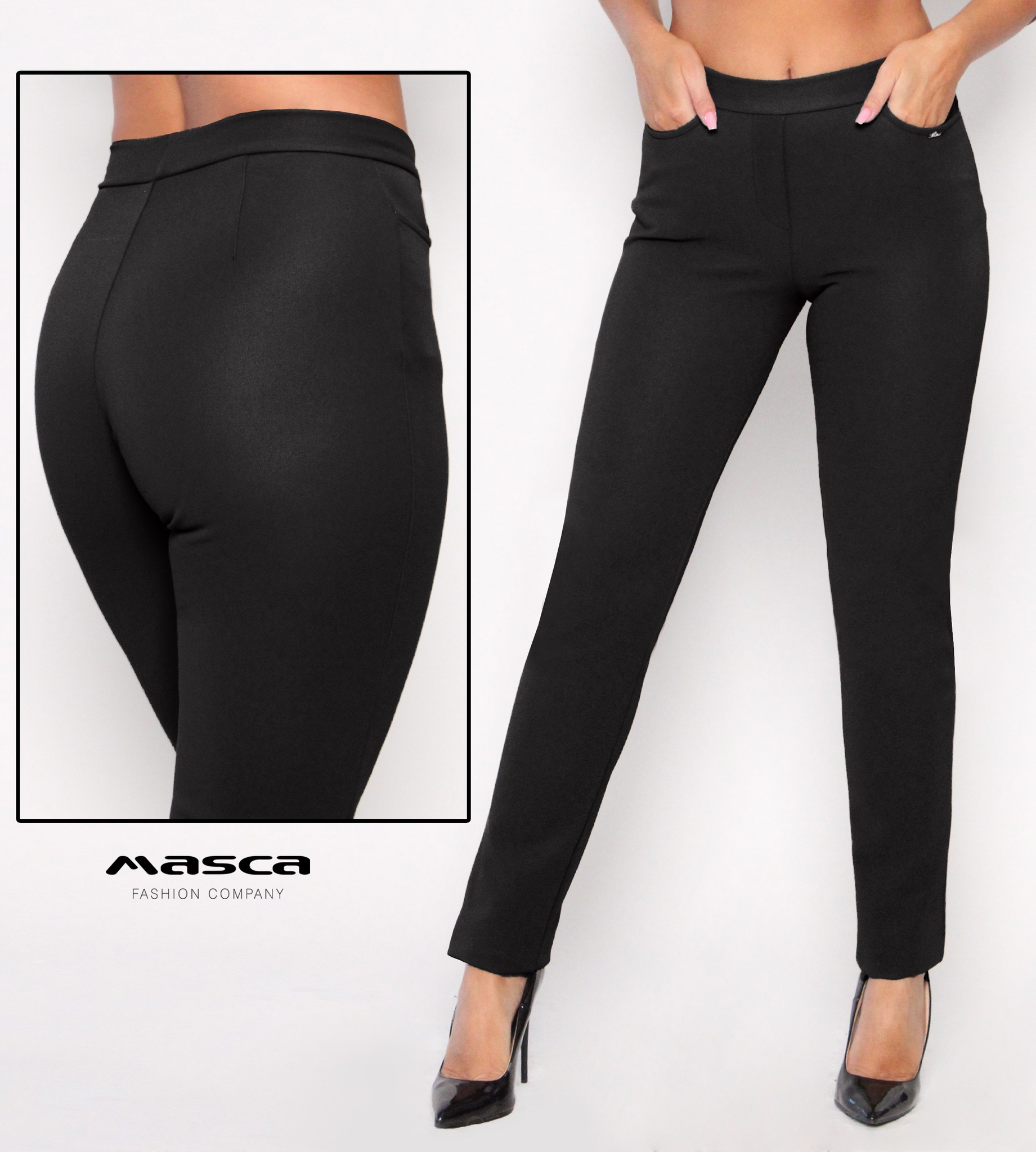 Belül bolyhos textilbőr nadrág