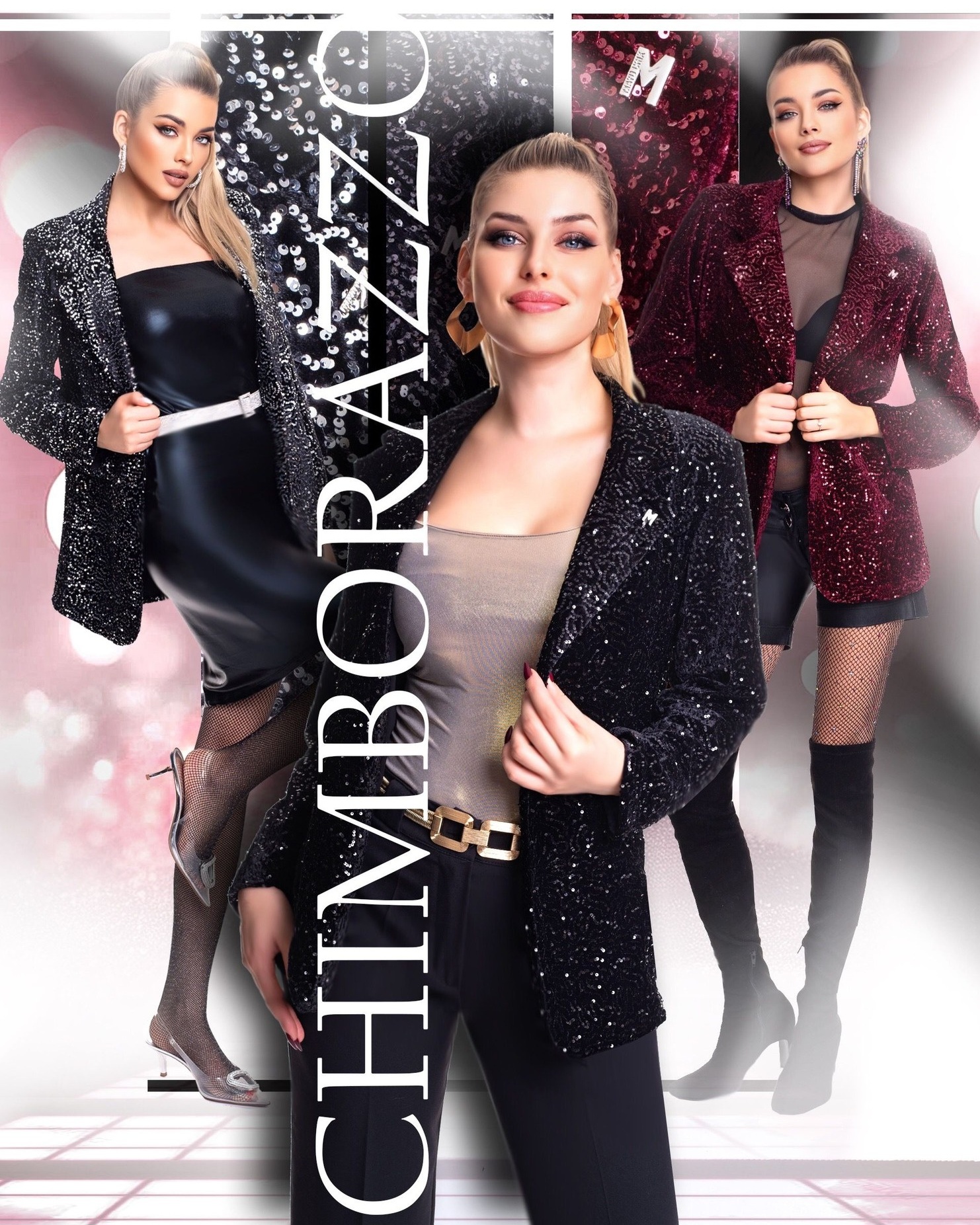 MAYO CHIX Chimborazzo alkalmi blézer/fekete