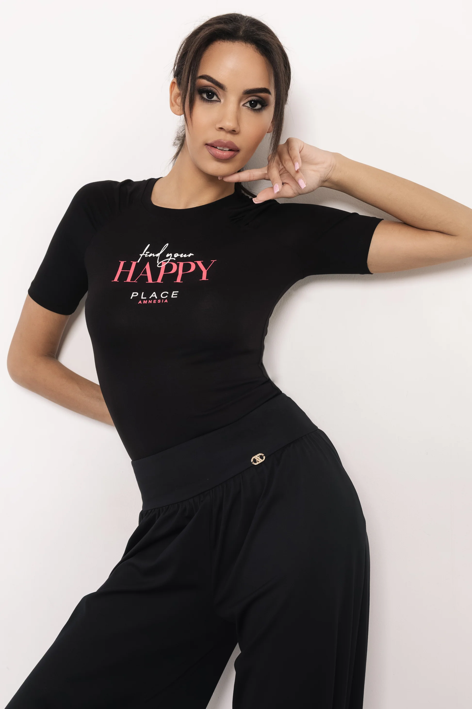 AMNESIA Lilibell felső/fekete