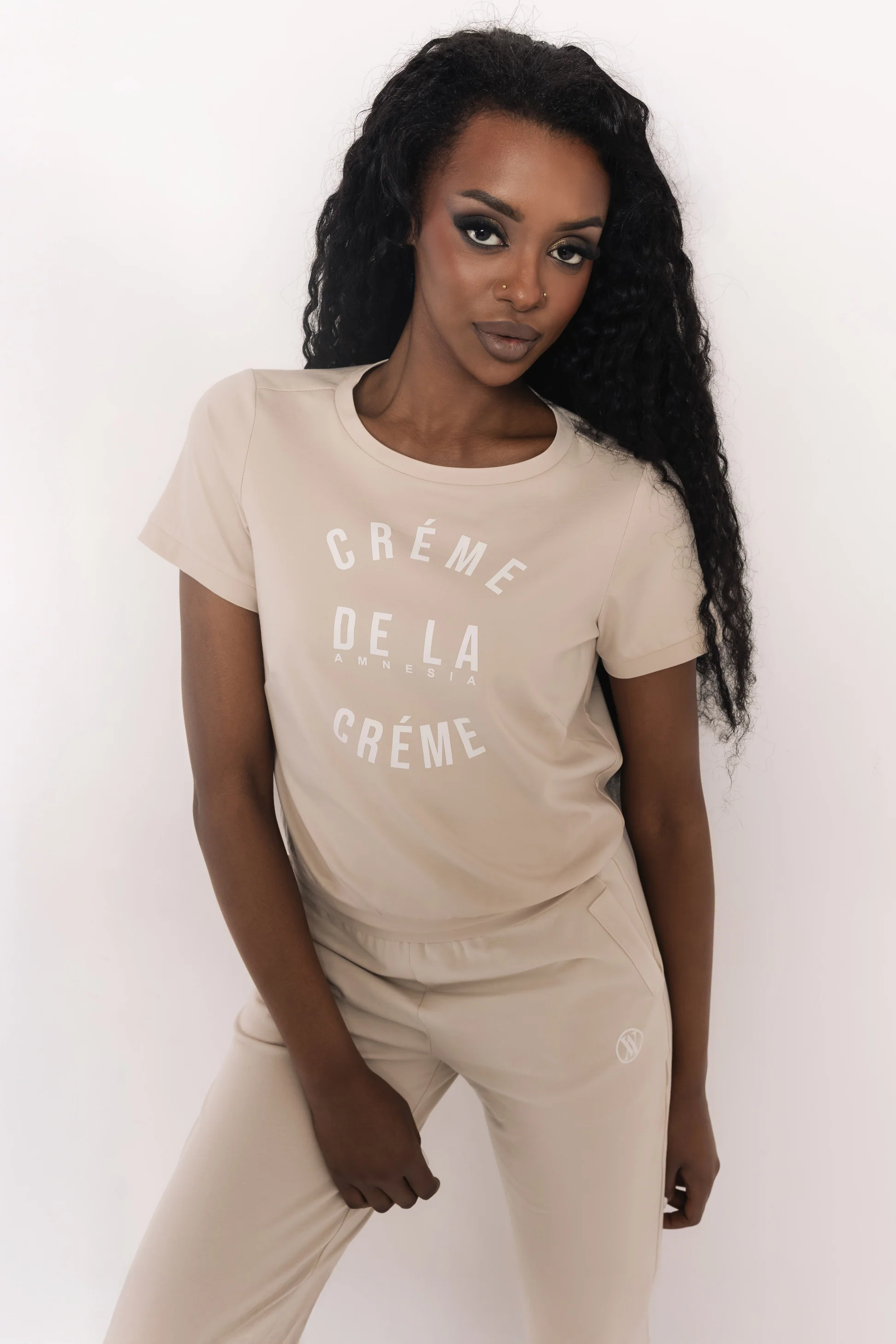 AMNESIA Latte felső/bézs